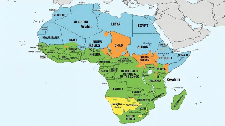 Major African Language Families 3 Africa language families map 703c9c691b
