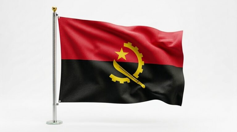 ANGOLA 1 Angola flag waving 202604090822