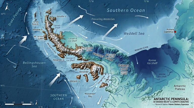Antarctic peninsula 3d relief map 4cd6c354f5