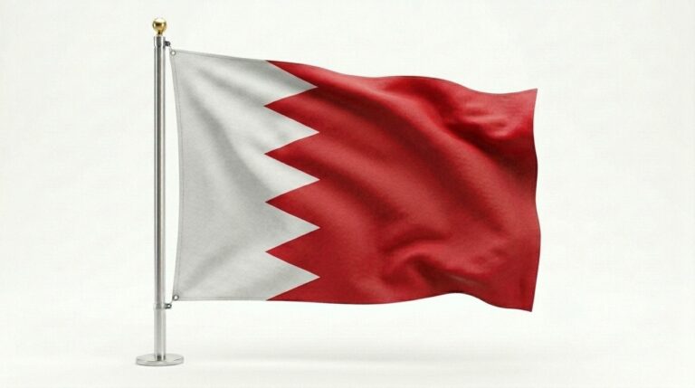 Bahrain flag waving 202604100636
