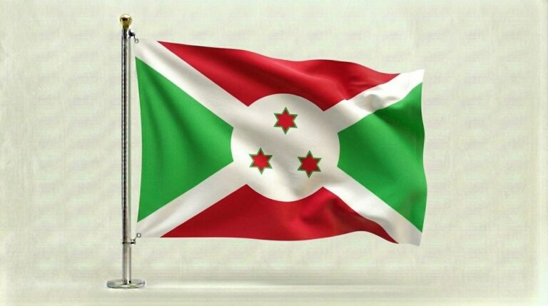BURUNDI 10 Burundi flag waving 202604082131