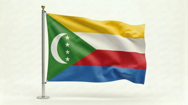 COMOROS 1 Comoros flag waving 202604081919