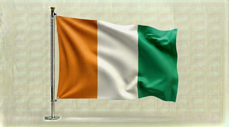 Cote dIvoire Ivory Coast flag waving 202604090622