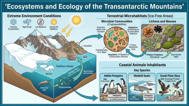 Educational infographic titled ecosystems and ecol cf3686b058