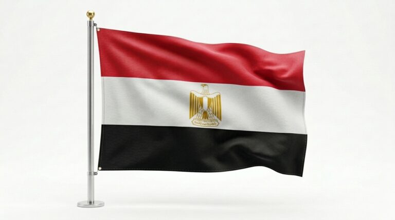 EGYPT 1 Egypt flag waving 202604081741