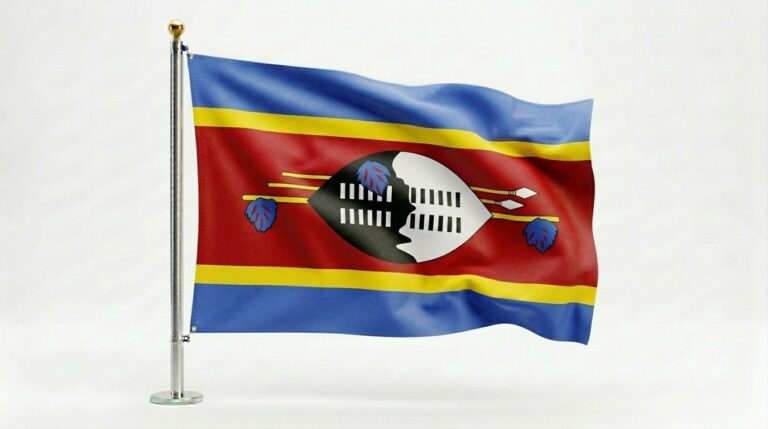 ESWATINI 6 Eswatini flag waving 202604090909