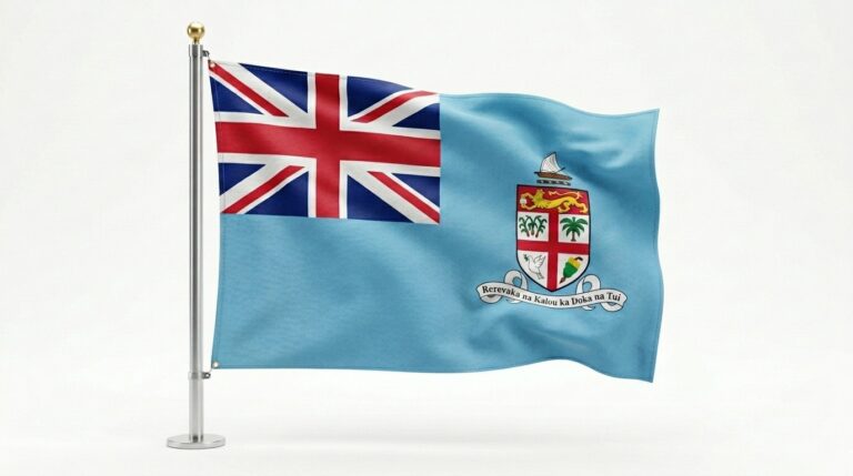Fiji flag waving 202604100853