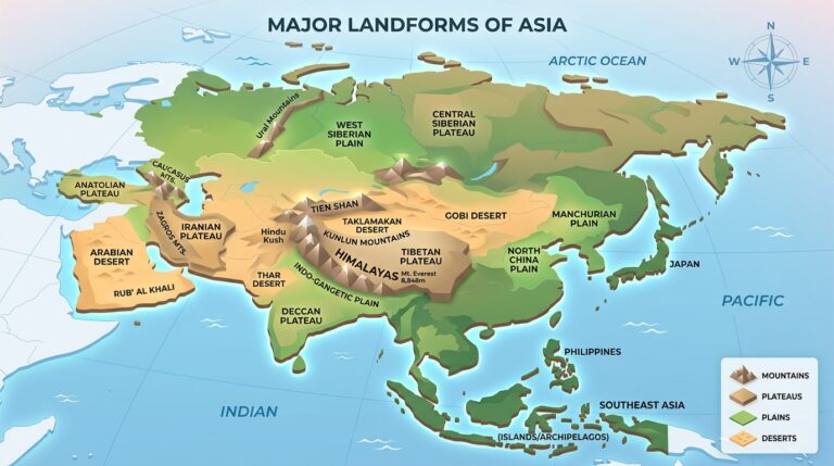 Isometric map of asia landforms 5976d87c41