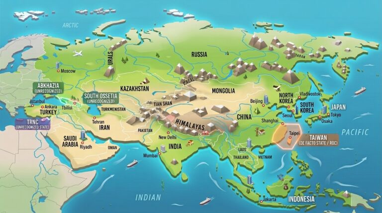 Unrecognized and De Facto Territories 5 Isometric map of asia territories 5c6388fcf2
