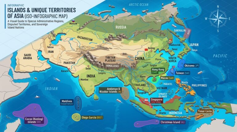 Islands and Small Territories with Unique Status 7 Isometric map of asia territories 63a48e3cd5