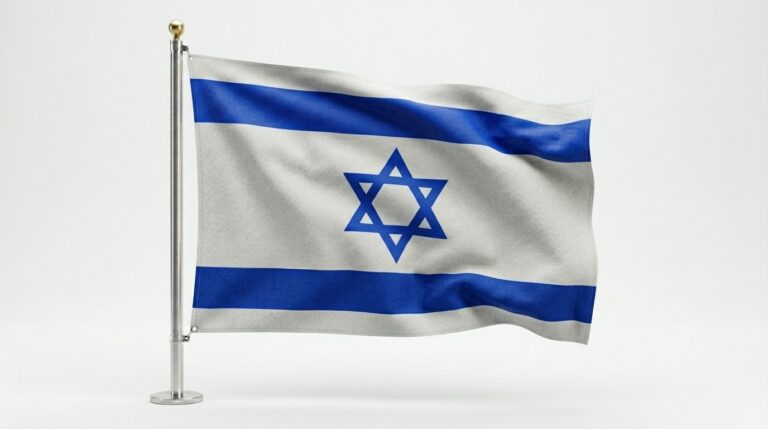 Israel flag waving 202604100641