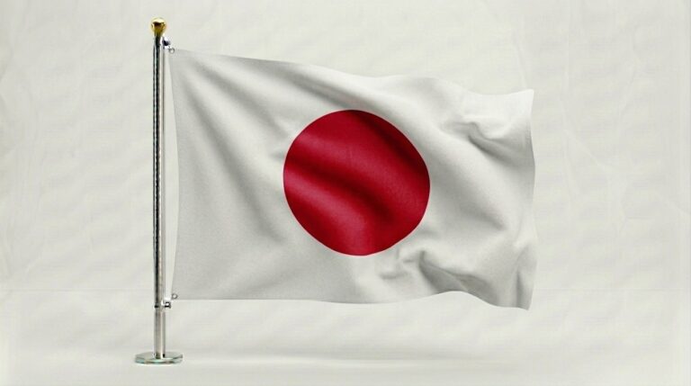 Japan 2 Japan flag waving 202604091812