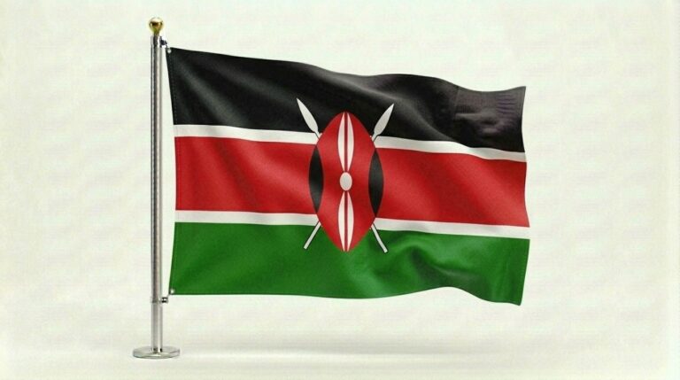 KENYA 4 Kenya flag waving 202604082043