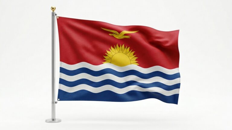 Kiribati 10 Kiribati flag waving 202604100948