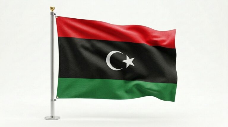 LIBYA 2 Libya flag waving 202604081743