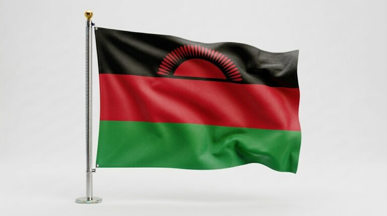 MALAWI 8 Malawi flag waving 202604090913