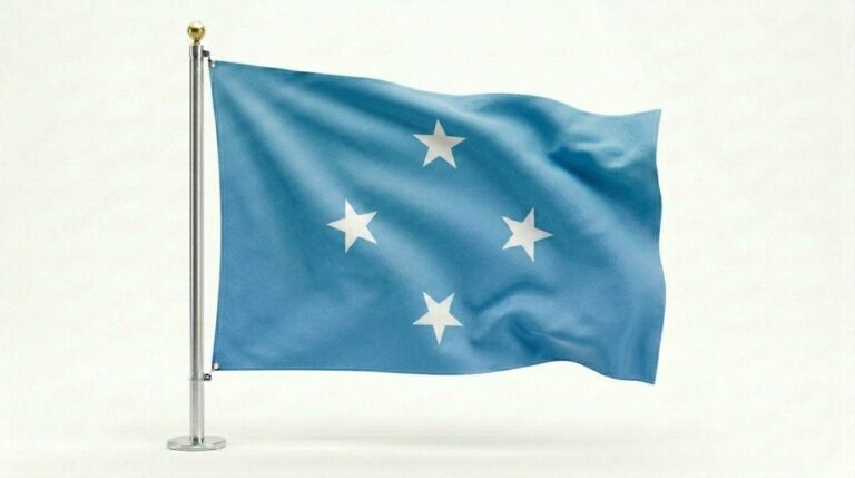 Micronesia flag waving 202604100924