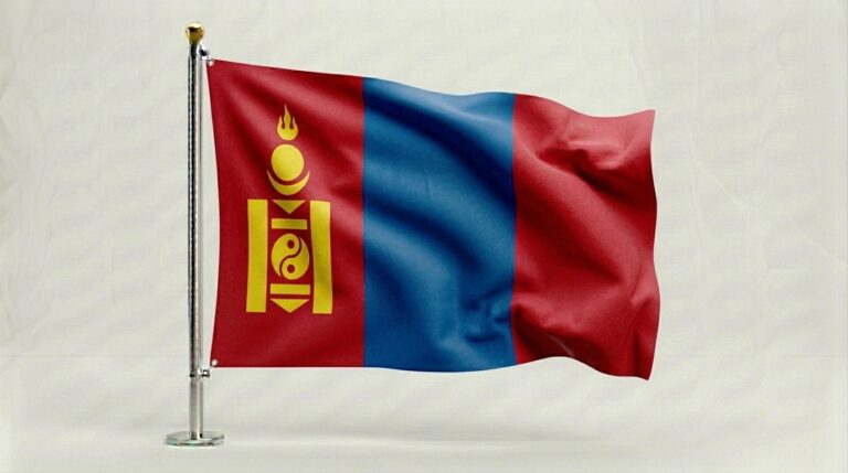 Mongolia 3 Mongolia flag waving 202604091824