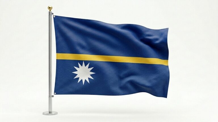 Nauru 8 Nauru flag waving 202604101103