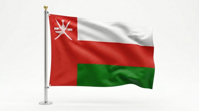 Oman flag waving 202604100644