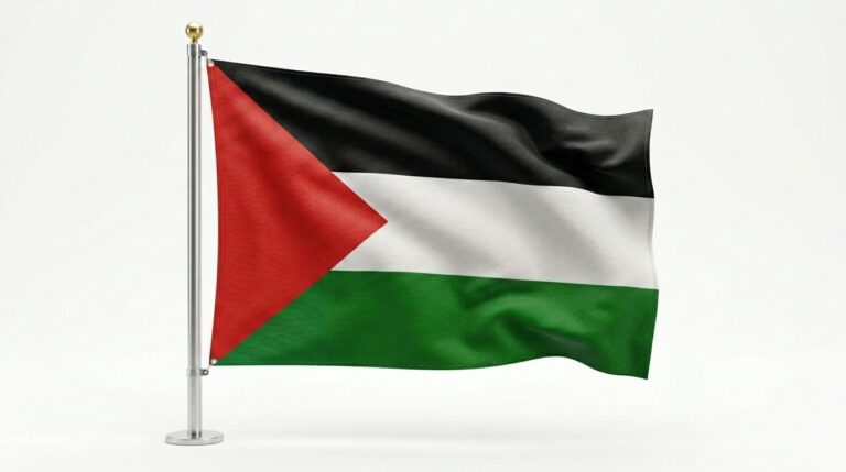 Palestine flag waving 202604100647