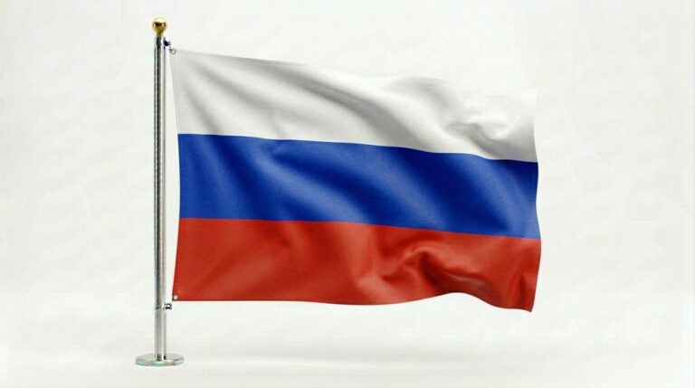 RUSSIA 5 Russia flag waving 202604090943