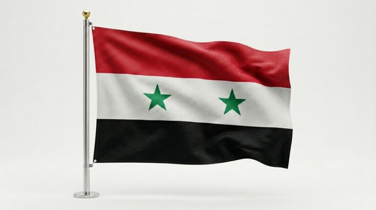 Syria flag waving 202604100705