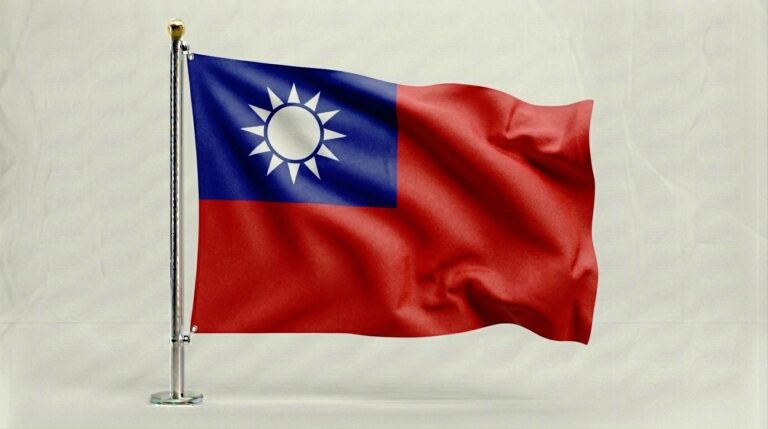Taiwan 6 Taiwan flag waving 202604091957