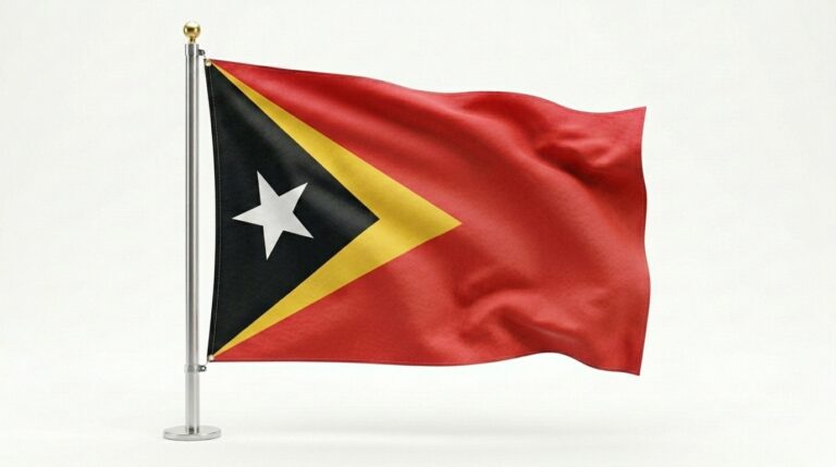 TIMOR-LESTE 10 Timor Lesto flag waving 202604100820