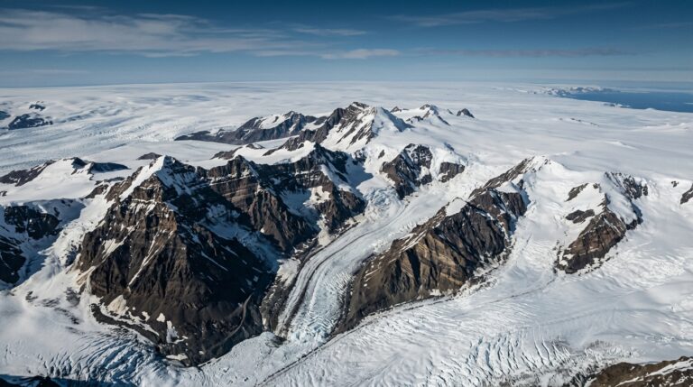 Transantarctic mountains above ice cd60019f03