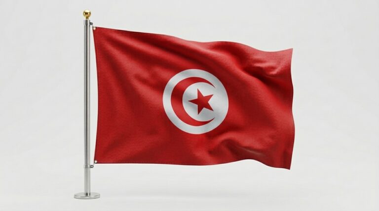 TUNISIA 4 Tunisia flag waving 202604081745