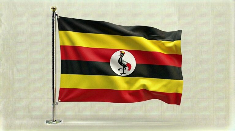 UGANDA 5 Uganda flag waving 202604082245