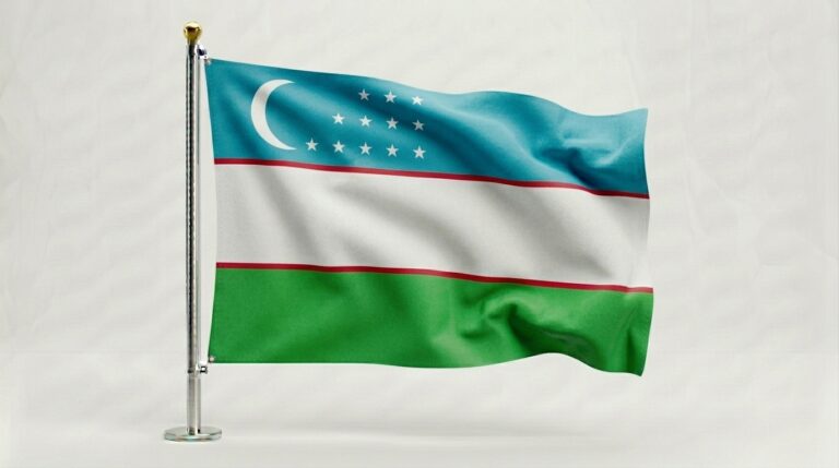 UZBEKISTAN 2 Uzbekistan flag waving 202604091106