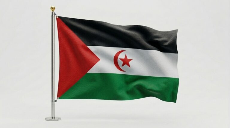 WESTERN SAHARA 5 Western Sahara flag waving 202604081754