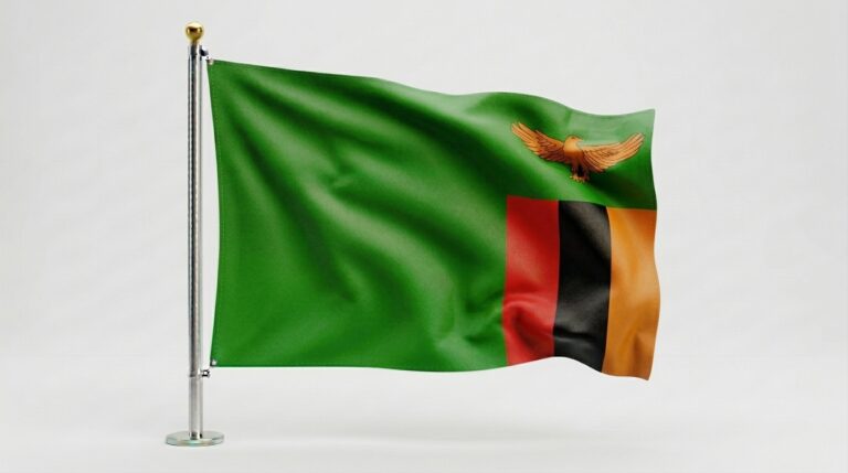 ZAMBIA 9 Zambia flag waving 202604090916