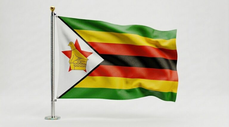 ZIMBABWE 10 Zimbabwe flag waving 202604090918