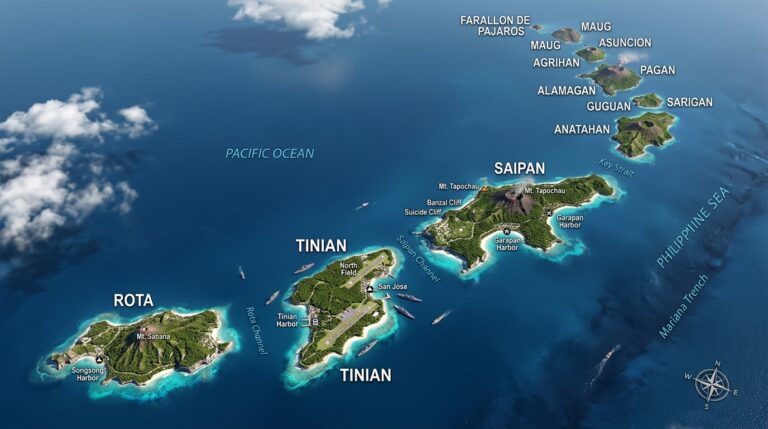 Northern Mariana Islands: A U.S. Commonwealth in the Pacific 1 3D map Northern 202603201942