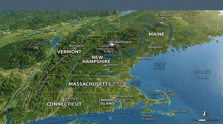 New England: America’s Historical and Cultural Birthplace 6 3D map of 202603201652
