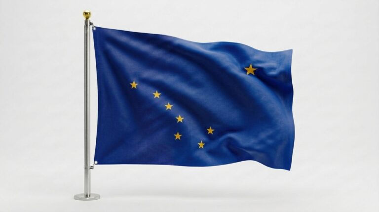 Alaska 10 Alaska flag waving 202604112113