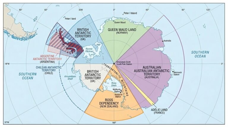 Antarctica map showing 202603220659