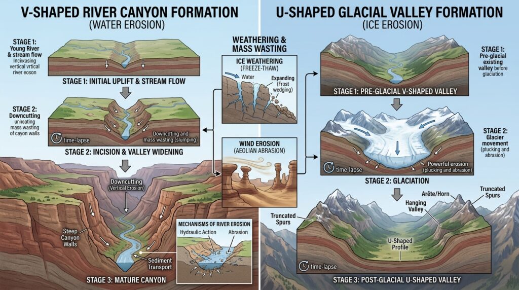 Erosion processes shaping canyon… 202605220714