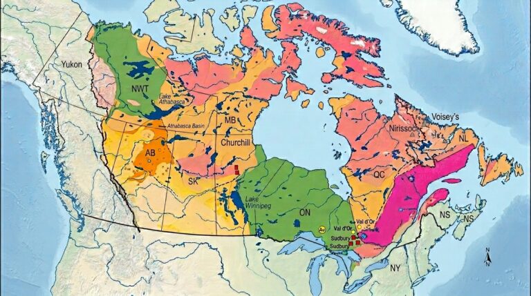 The Canadian Shield: North America’s Geological Core 9 Geological map Canadian 202603201045