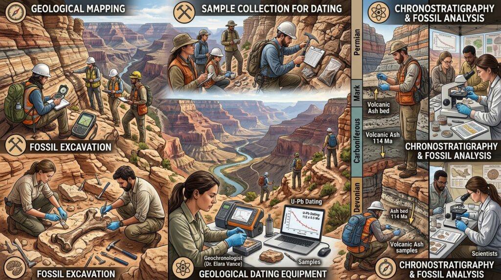 Canyons as Natural Laboratories: Unlocking Earth’s History 13 Geologists studying canyon envir… 202605211057