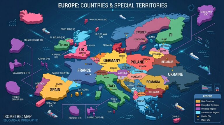 Territories: From Dependencies to Overseas Regions 1 Isometric map of 202603181520