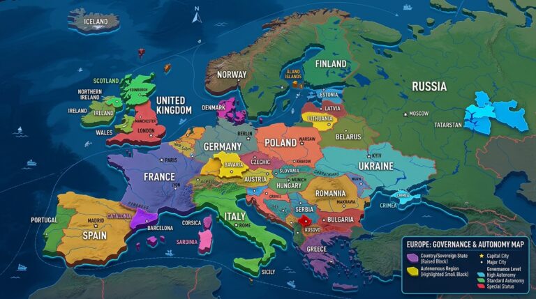 Autonomous Regions in Europe 3 Isometric map of 202603181536