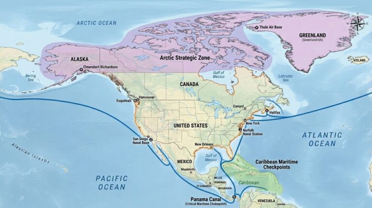 “The Strategic Importance of North America’s Territories” 2 Map of North 202603201724