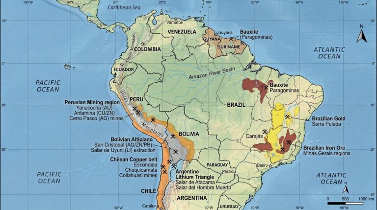 Resources in South American Territories 7 Map of South 202603211939