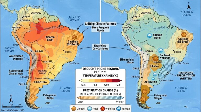 Climate Change Impact on Territories 6 Map showing South 202603220635
