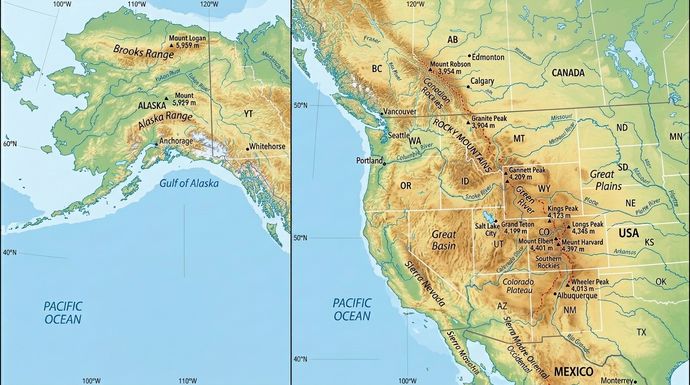 The Rocky Mountains: North America's Mountain Backbone
