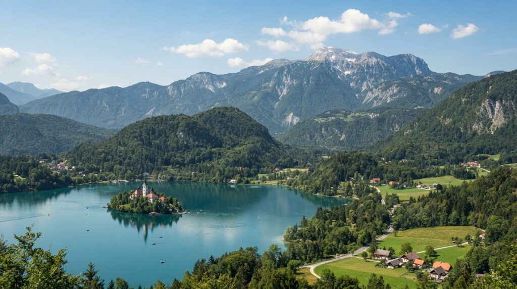 Slovenian Alpine landscape and lake 20260923115209